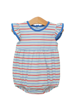 Trotter Street Kids Lucy Bubble, Patriotic Stripe