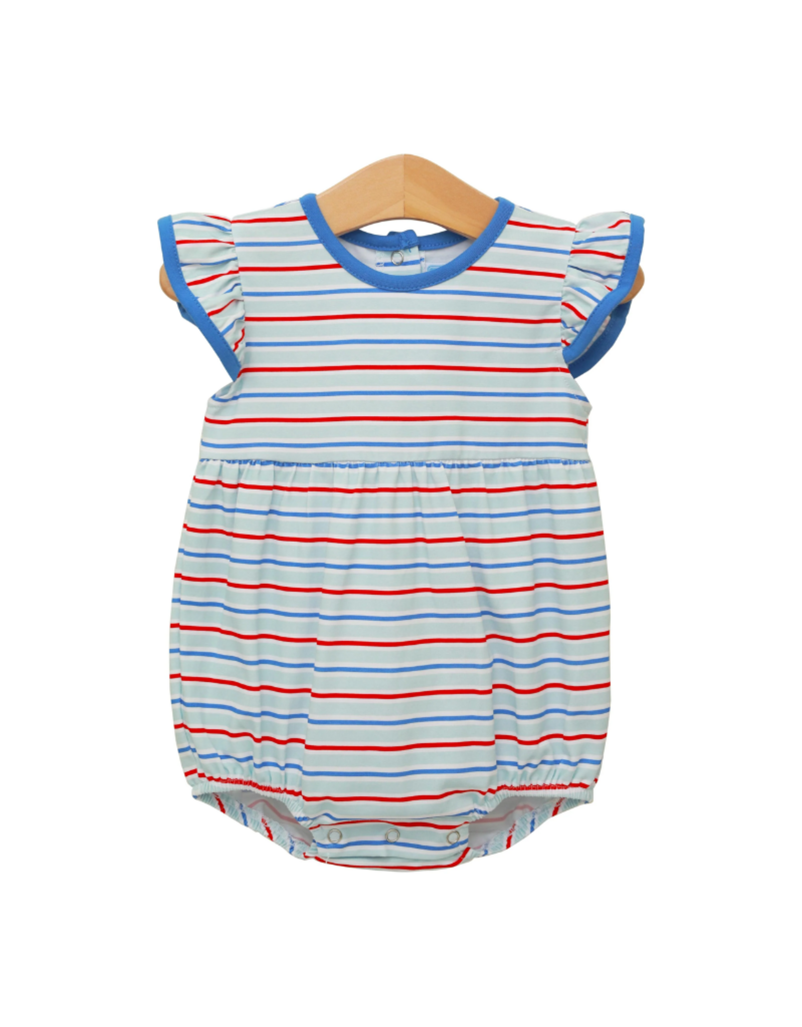 Trotter Street Kids Lucy Bubble, Patriotic Stripe