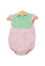 Trotter Street Kids Frances Bubble, Light Pink Stripe/Mint