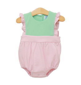 Trotter Street Kids Frances Bubble, Light Pink Stripe/Mint