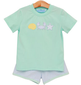 Trotter Street Kids Under the Sea Short Set