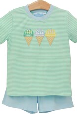 Trotter Street Kids Triple Scoop Short Set