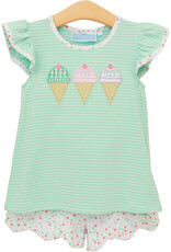 Trotter Street Kids Triple Scoop Flutter Short Set