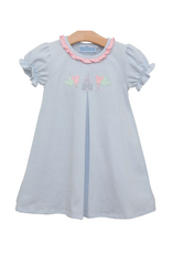 Trotter Street Kids Magical Stripe Pleat Dress