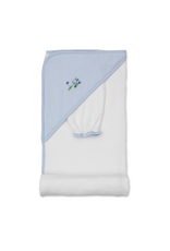 Kissy Kissy Golf Championship Hooded Towel w/ Mitt Blue