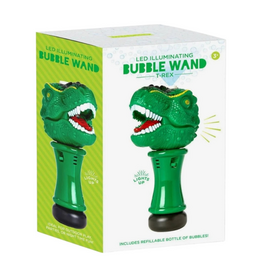 Two's Company T-Rex LED Bubble Wand Blower