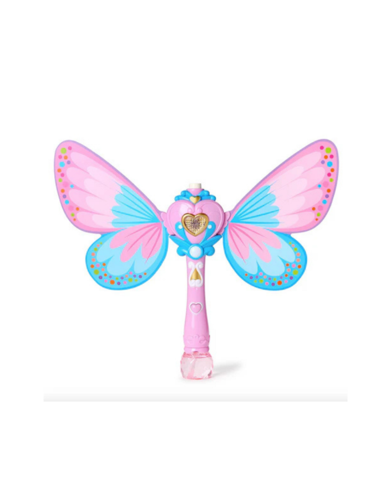 Two's Company Fairy Butterfly LED Bubble Want Blower