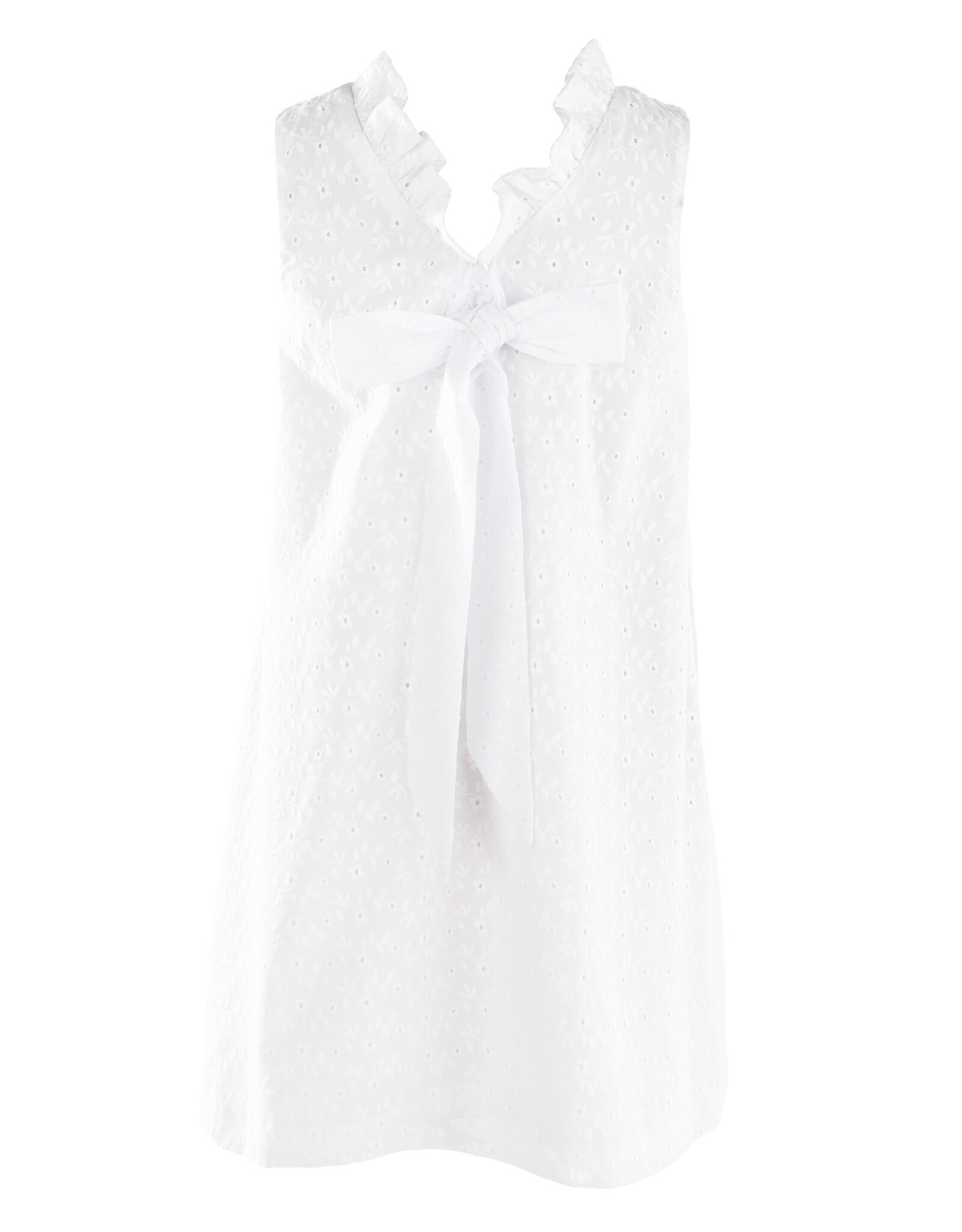 Gabby The Blair Dress, White Eyelet