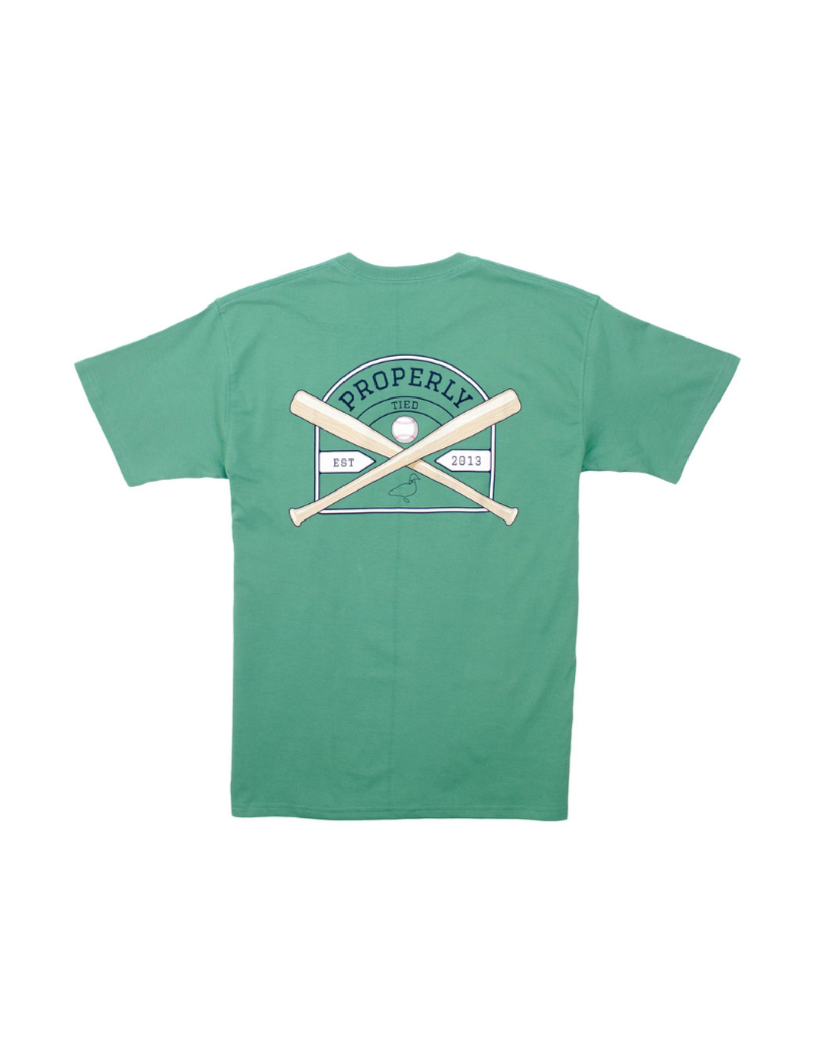 Properly Tied Baseball Shield SS Ivy