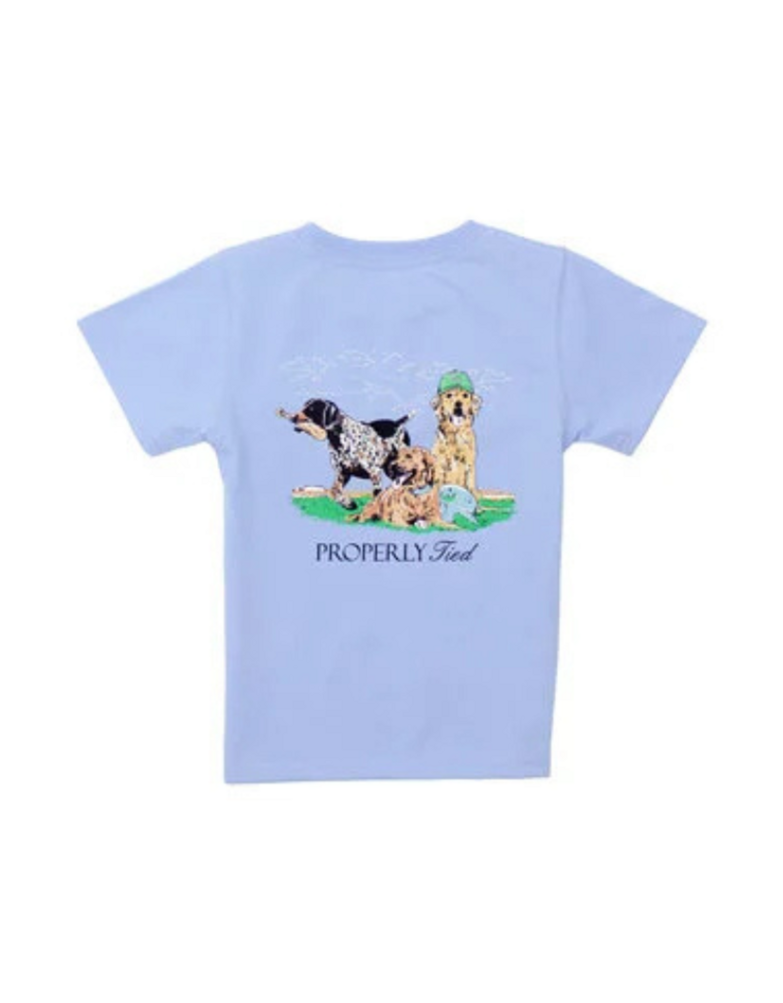 Properly Tied Diamond Dogs SS Light Blue