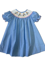 Lulu Bebe LLC Emma Bishop Dress, Peter Rabbit Smock