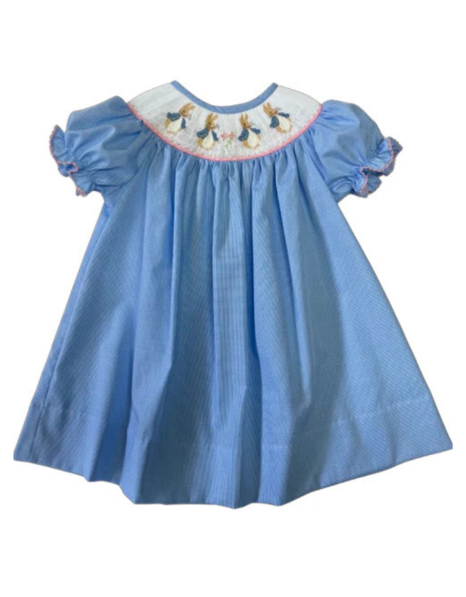 Lulu Bebe LLC Emma Bishop Dress, Peter Rabbit Smock