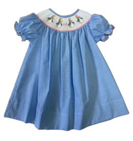 Lulu Bebe LLC Emma Bishop Dress, Peter Rabbit Smock