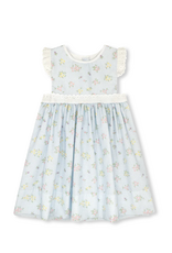 LullabySet Pinafore Dress, Spring Time Blooms