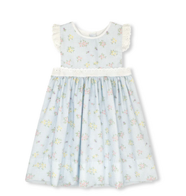 LullabySet Pinafore Dress, Spring Time Blooms