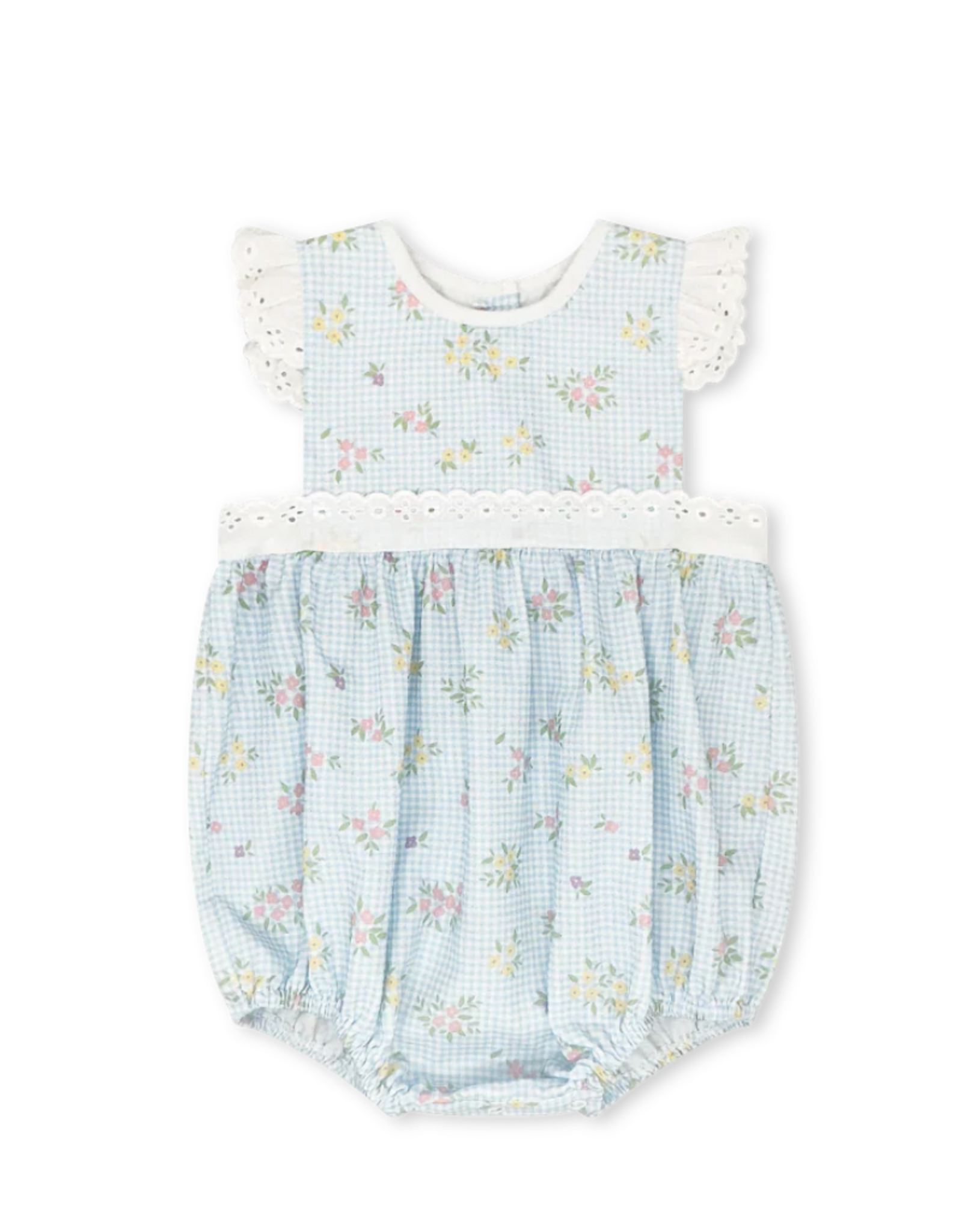 LullabySet Pinafore Bubble, Spring Time Blooms