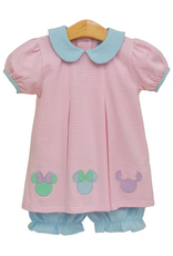 Trotter Street Kids Cheerful Ears Girls Bloomer Set