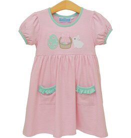 Trotter Street Kids Bunnies & Baskets Dress