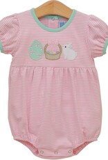 Trotter Street Kids Bunnies & Baskets Bubble, Pink