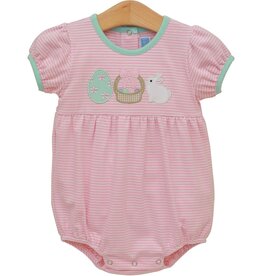 Trotter Street Kids Bunnies & Baskets Bubble, Pink