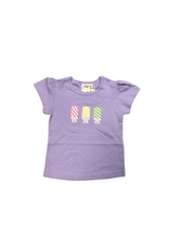 Luigi Lavender Popsicle Applique Shirt