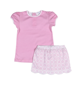 Baby Loren Hazel Pima Skort Set