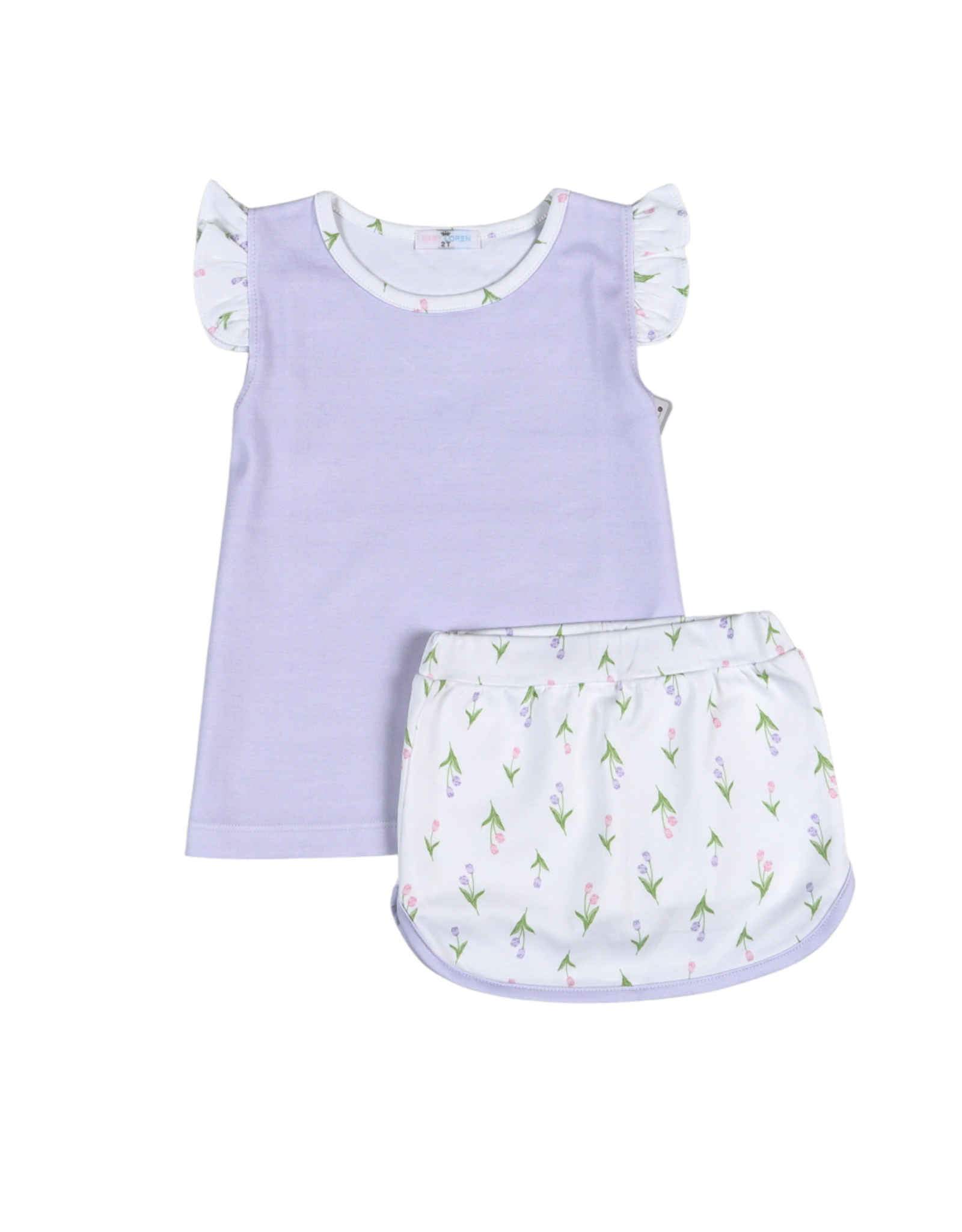 Baby Loren Zoe Pima Skort Set