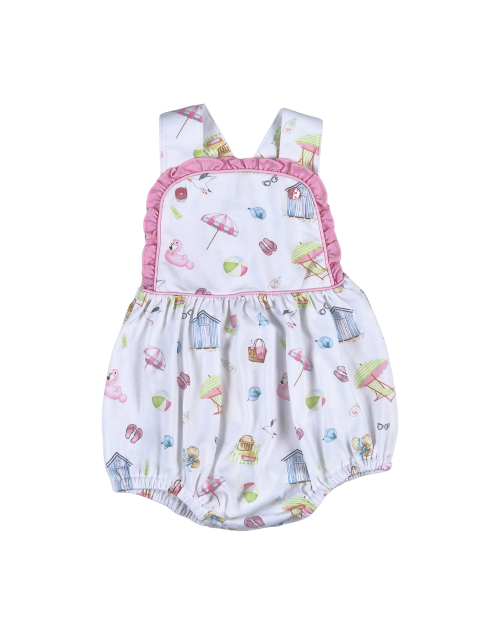 Baby Loren Sandy Toes Pima Sun Bubble, Girl