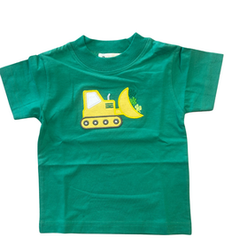 Luigi Green Shirt with Shamrock Bulldozer