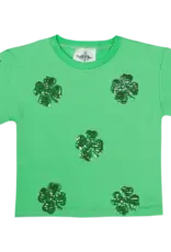 Belle Cher Green Clover Top