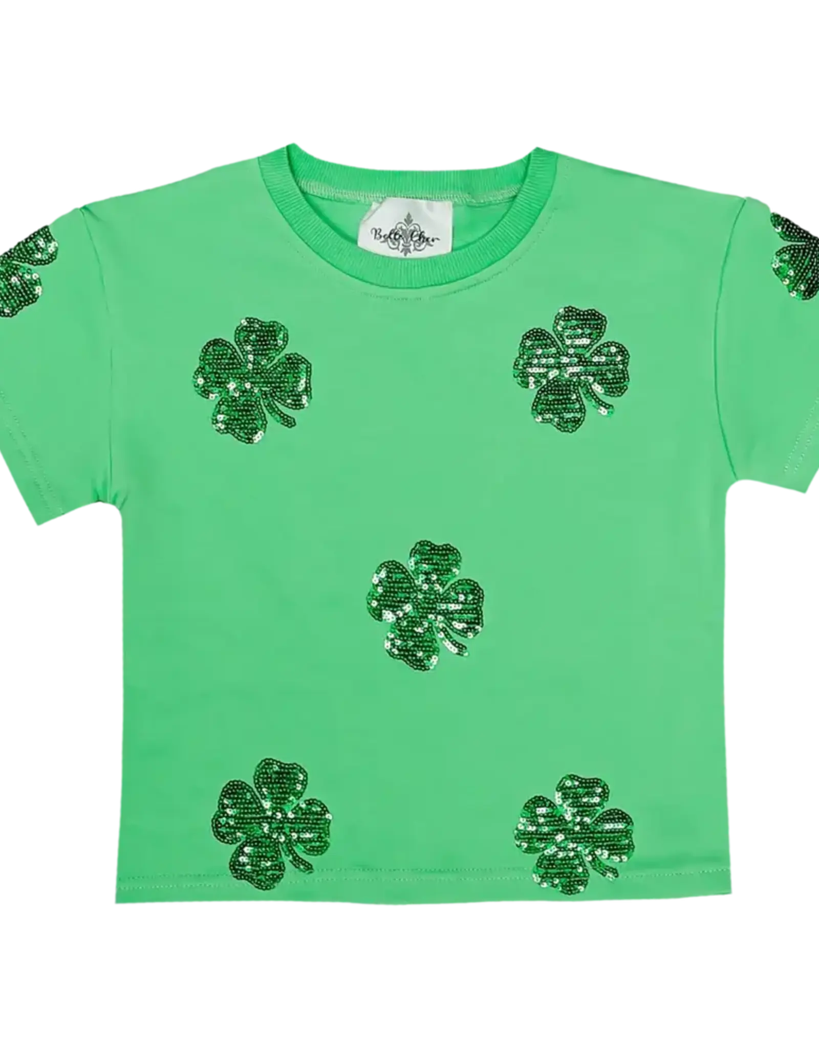 Belle Cher Green Clover Top