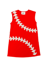 Belle Cher Baseball Red Dress