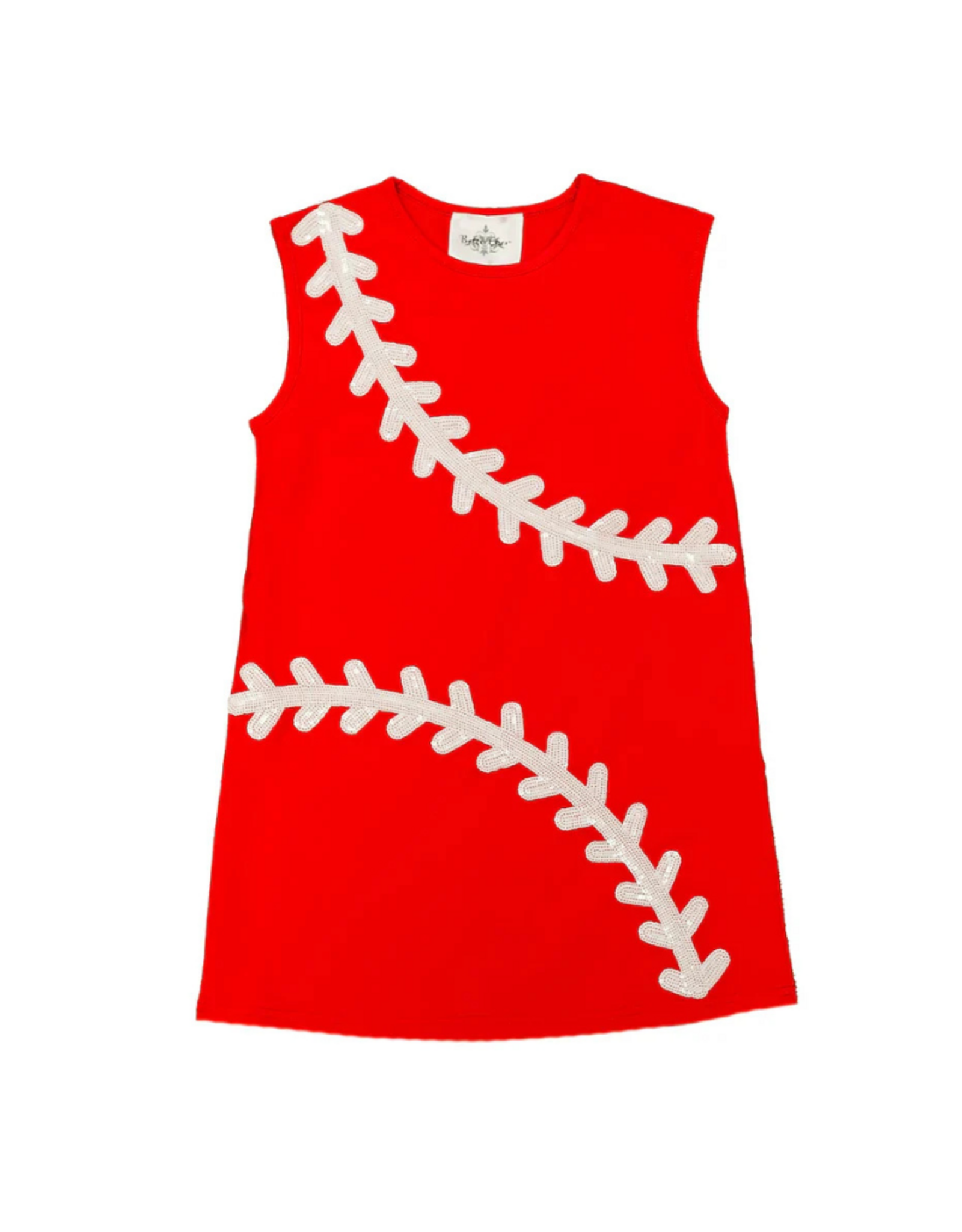 Belle Cher Baseball Red Dress