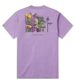 Southern Marsh Youth LS Seawash Tee, Quarter Colors