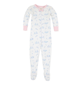 The Beaufort Bonnet Company Noelle's Night Night Footie, Lindon Hill Hops