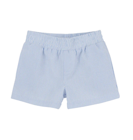 The Beaufort Bonnet Company Sheffield Shorts, Breakers Blue Seersucker