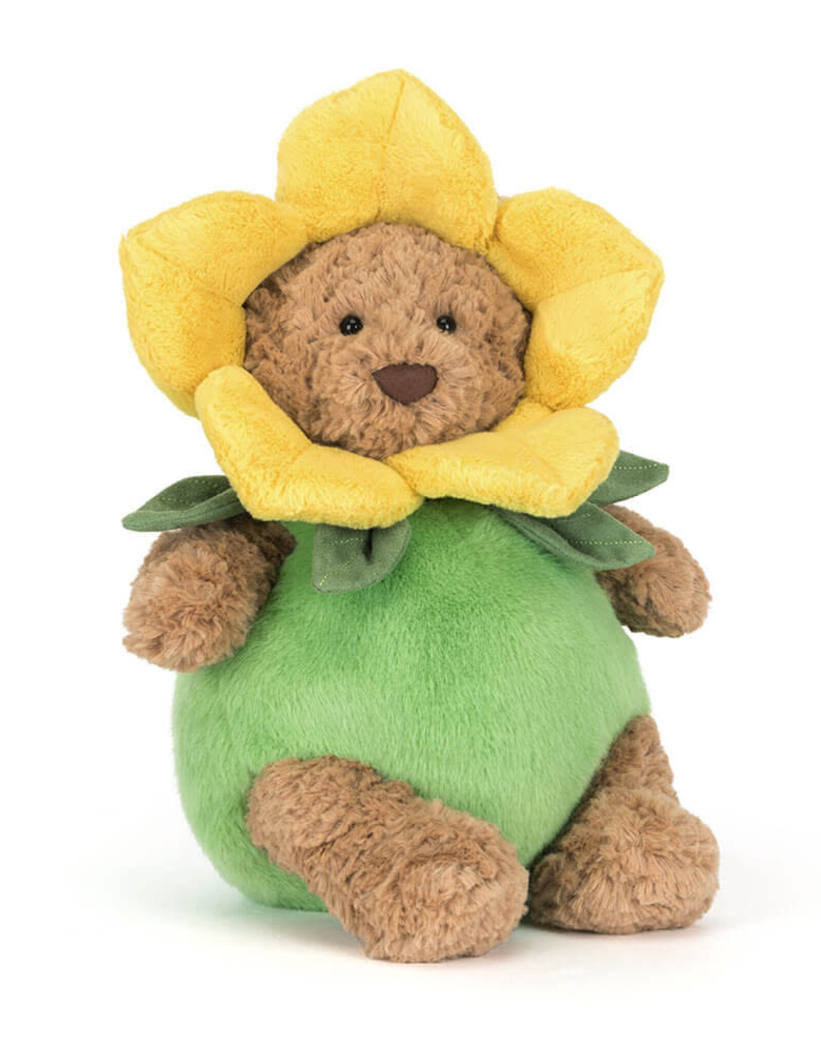 Jelly Cat Bartholomew Bear Daffodil Outfit
