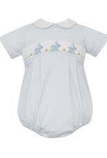 Petit Bebe Bunny Boy's Lt Blue Knit Bubble