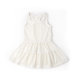 Shade Critters Crochet Tank Dress White