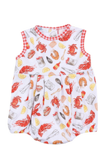 Magnolia Baby Crawfish Season Sleeveless Bubble