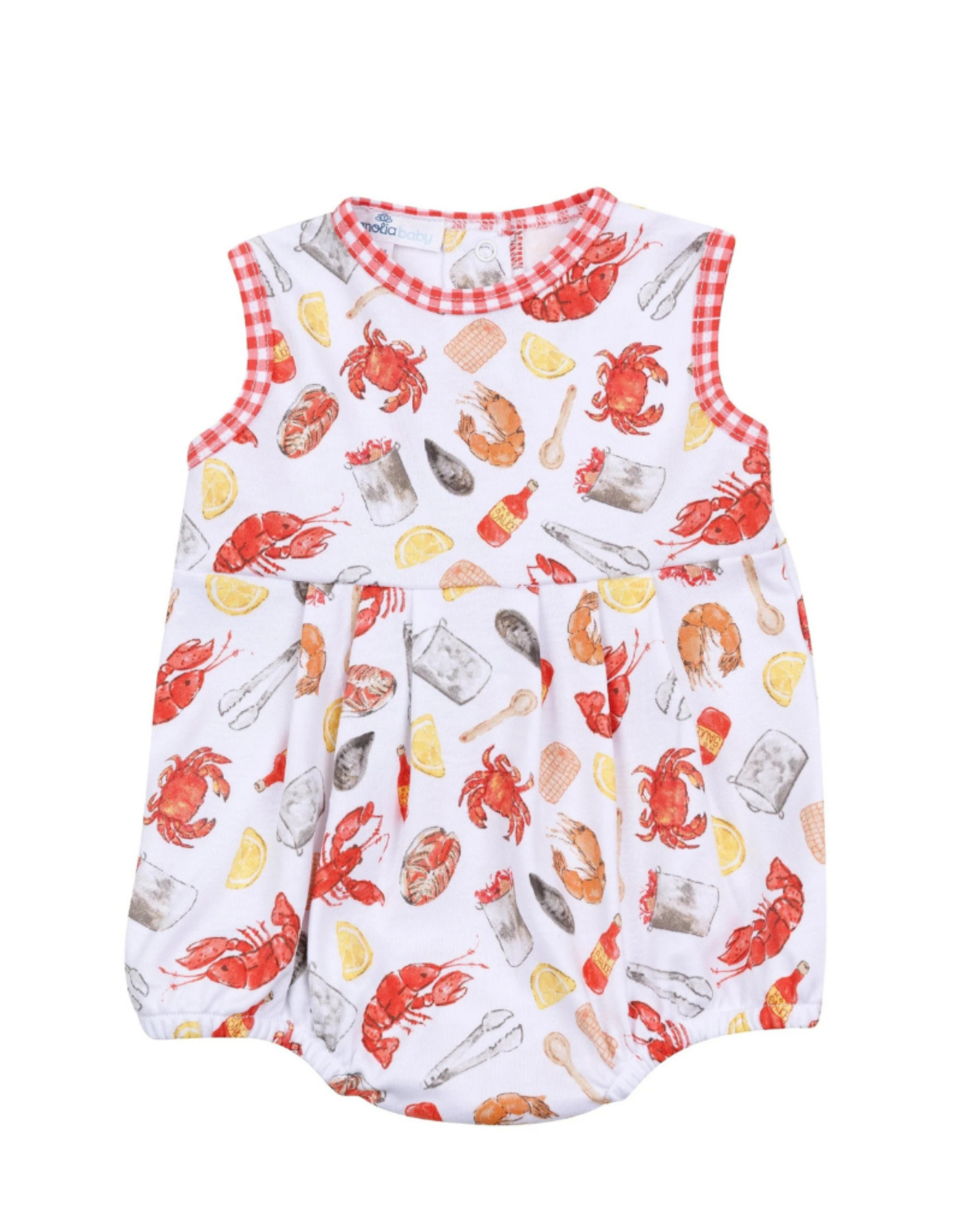 Magnolia Baby Crawfish Season Sleeveless Bubble
