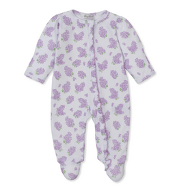Kissy Kissy Lilac Love Prt Zip Footie
