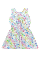 James and Lottie Kristin Knot Dress, Multi Glitter Stars