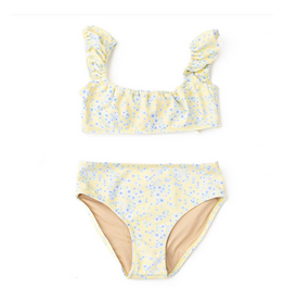 Shade Critters Butter Blooms Ribbed Cap Sleeve 2pc Set