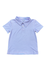 MP Pink/Blue Stripe Polo