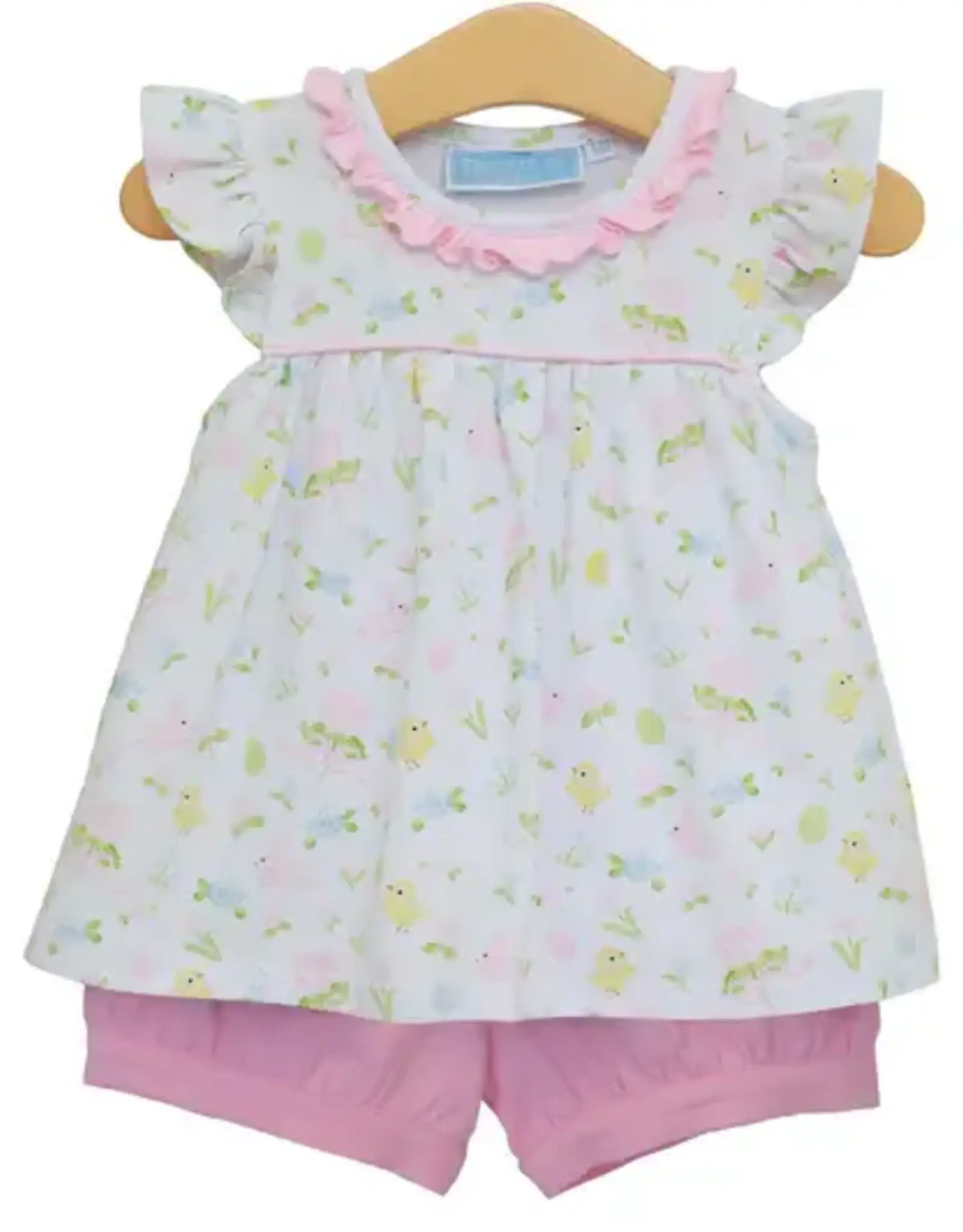 Trotter Street Kids Cottontail Banded Short Set