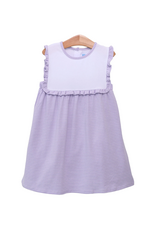 Trotter Street Kids Alice Dress Lavender Stripe
