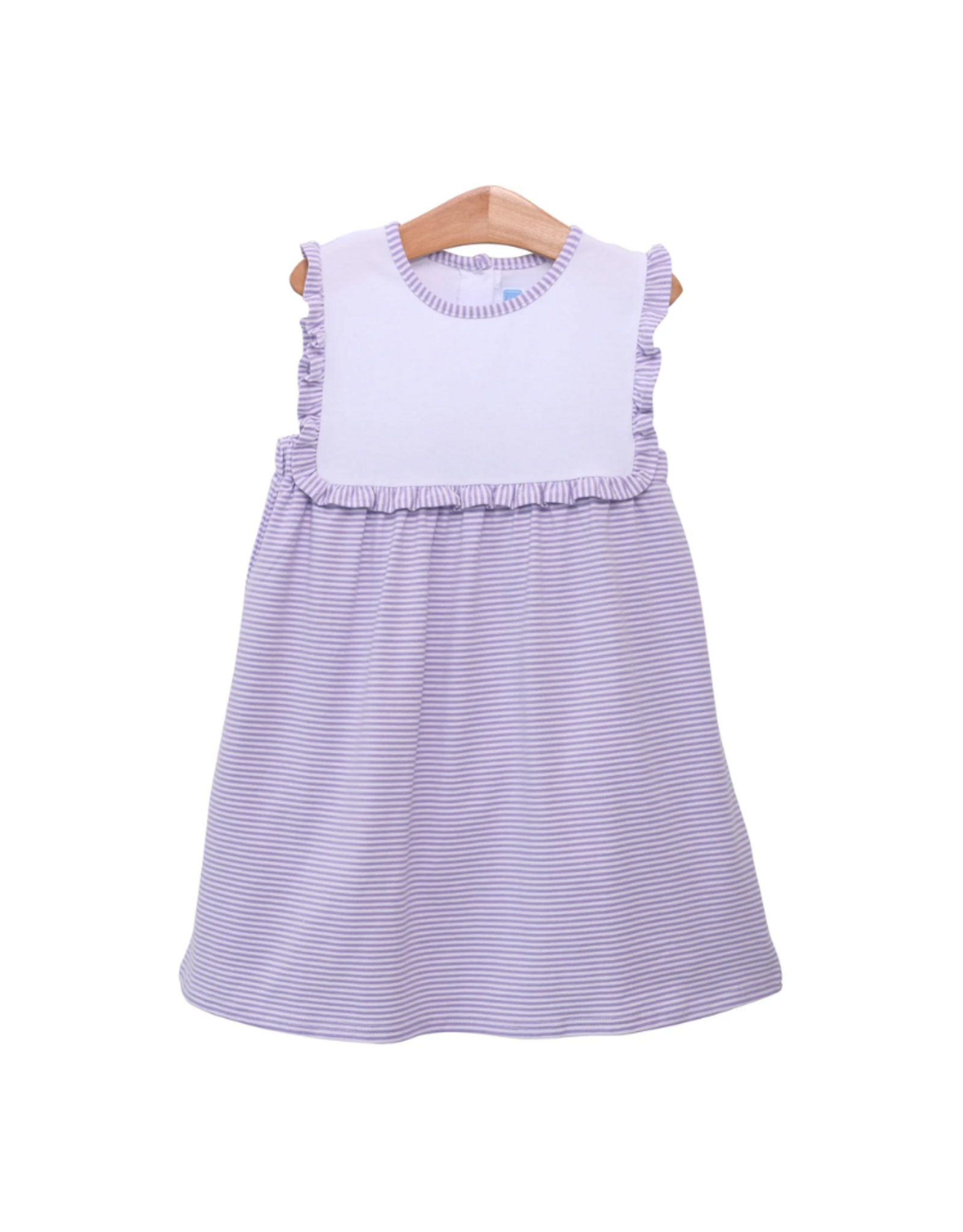 Trotter Street Kids Alice Dress Lavender Stripe