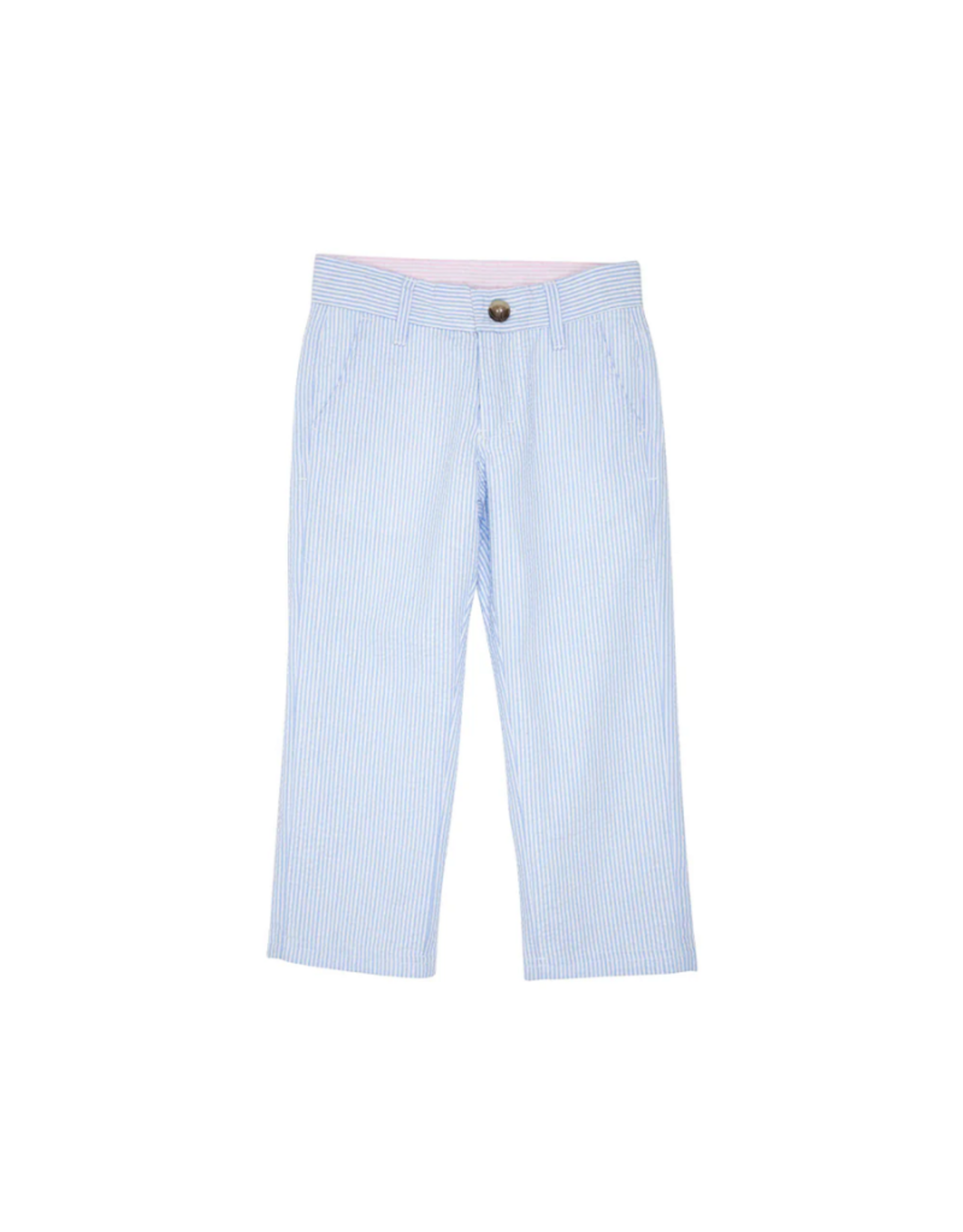 The Beaufort Bonnet Company Prep School Pants, Breakers Blue Seersucker