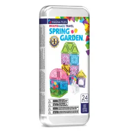 Magna-Tiles Micro Mags 24-Piece Spring Travel Set